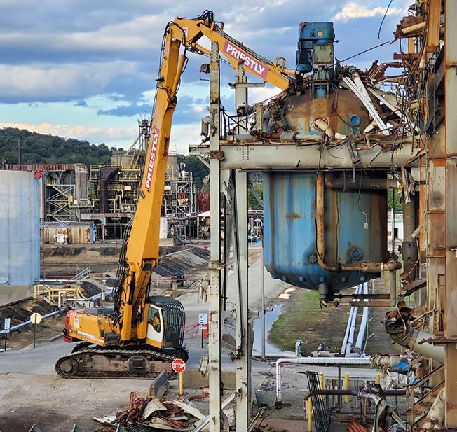 Chemical Plant Demolition